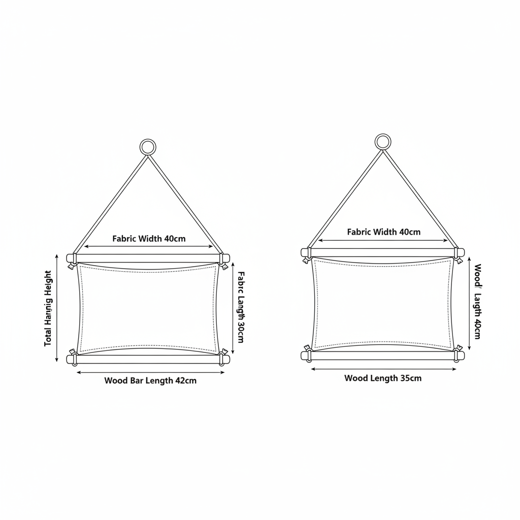 宠物吊床尺寸图