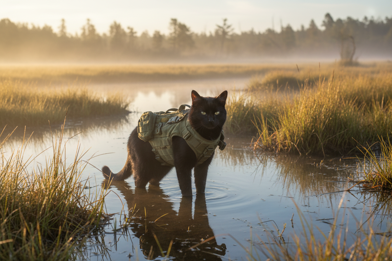 Cat Wetland Adventure Cover